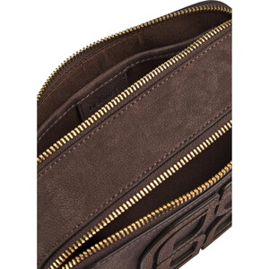 L.K. Bennett Perry Chocolate Brown Camera Bag